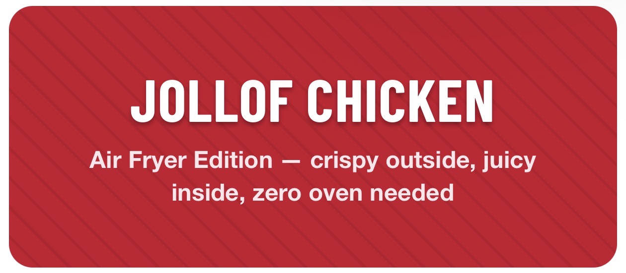Jollof Chicken
